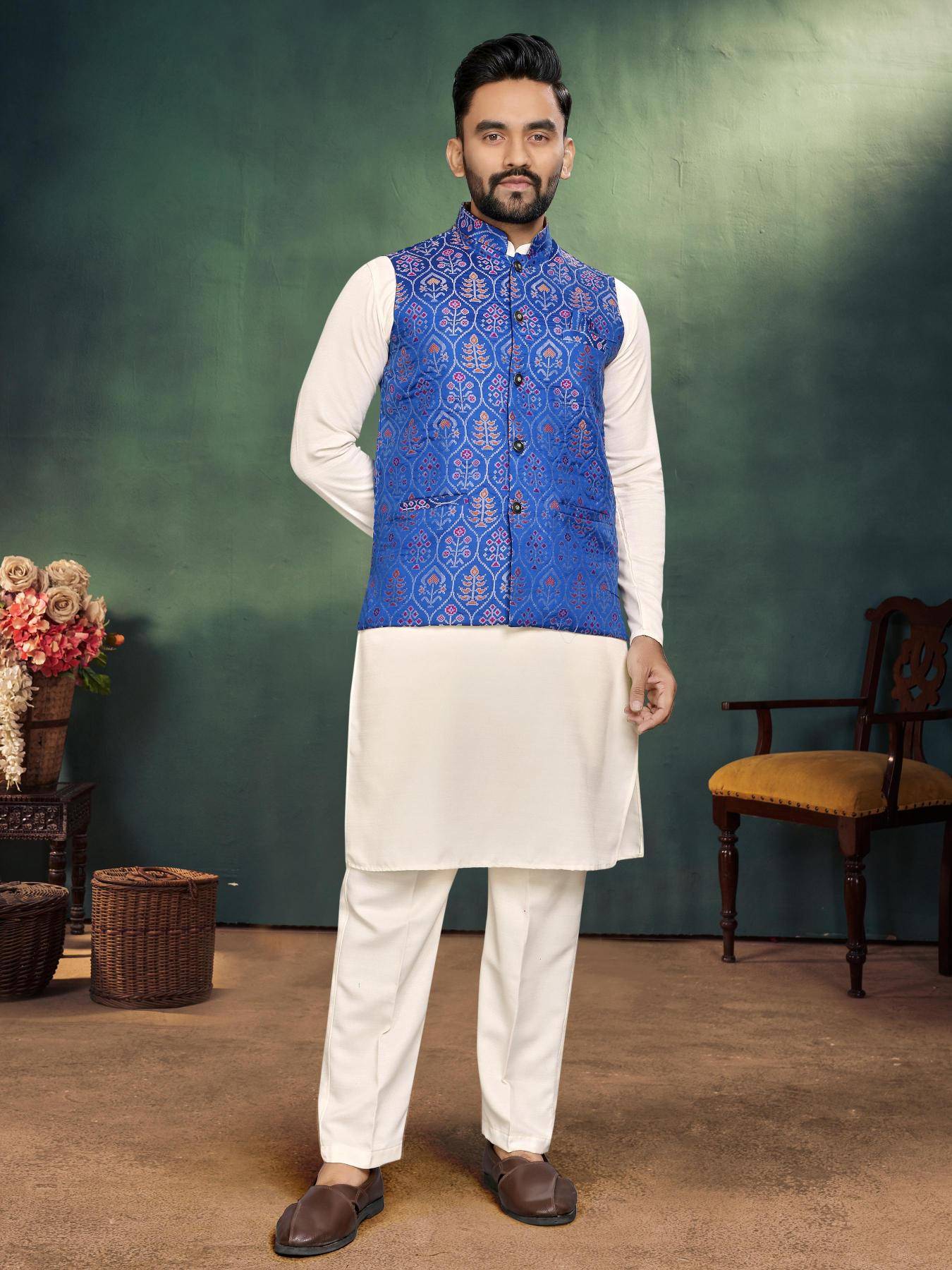 MOH MAYA 2 Men Koti Kurta Pajama manufacturers in Hyderabad